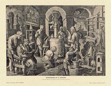 Distillation in 16th Century